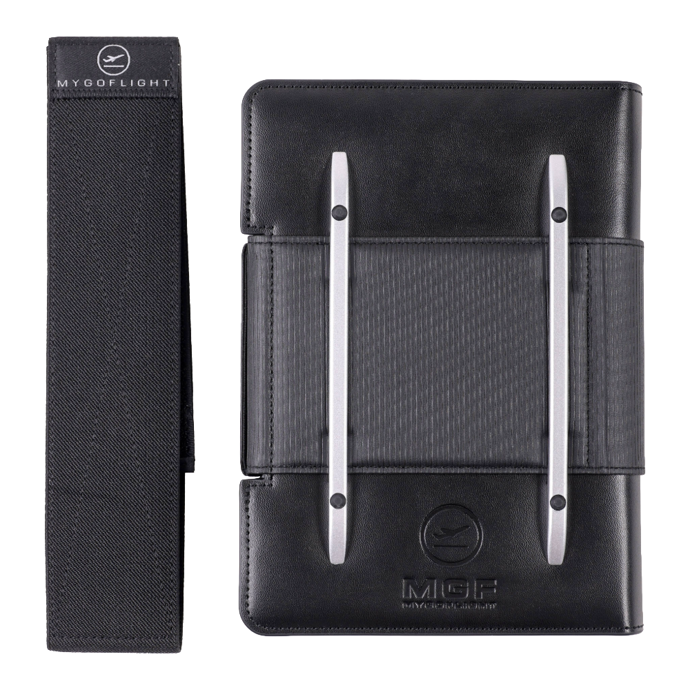 Universal Mini Kneeboard Folio C for Aviators | MYGOFLIGHT Universal Mini Kneeboard Folio C for Aviators | MYGOFLIGHT