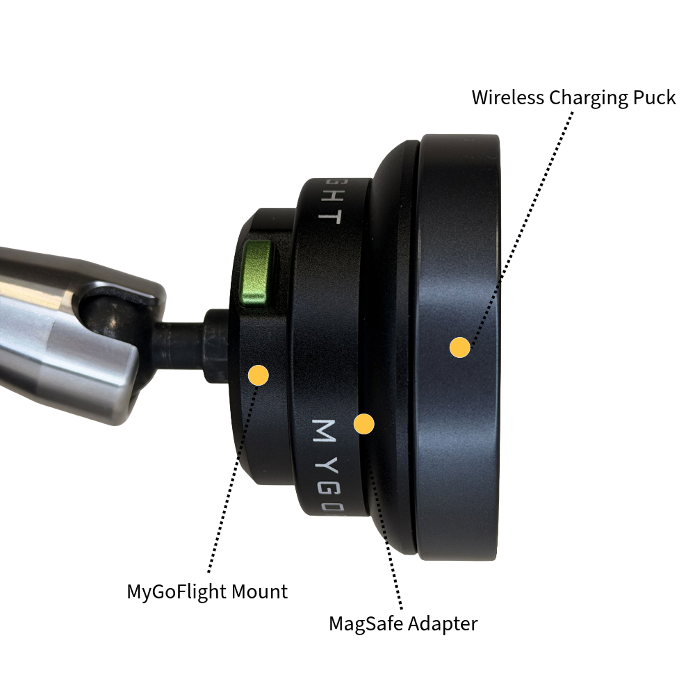 MagSafe Adapter and Wireless Charging Puck Bundle