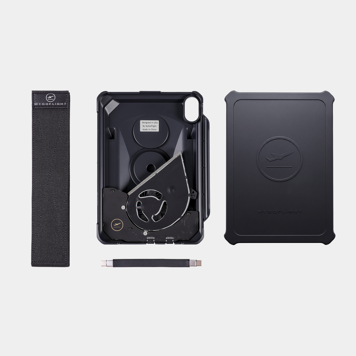 iPad Sport Cool Case - iPad Cooling Kneeboard/Mountable Case for iPad Mini 6 / Mini 7 (A17 Pro)