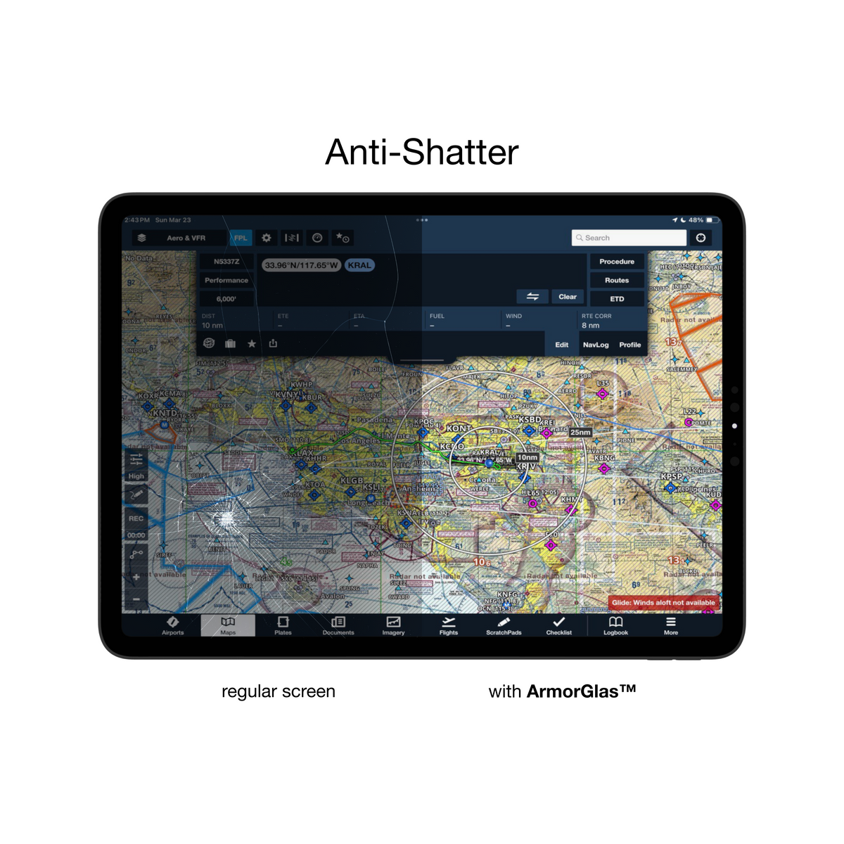 ArmorGlas Anti-Glare Screen Protector - iPad 10.2"