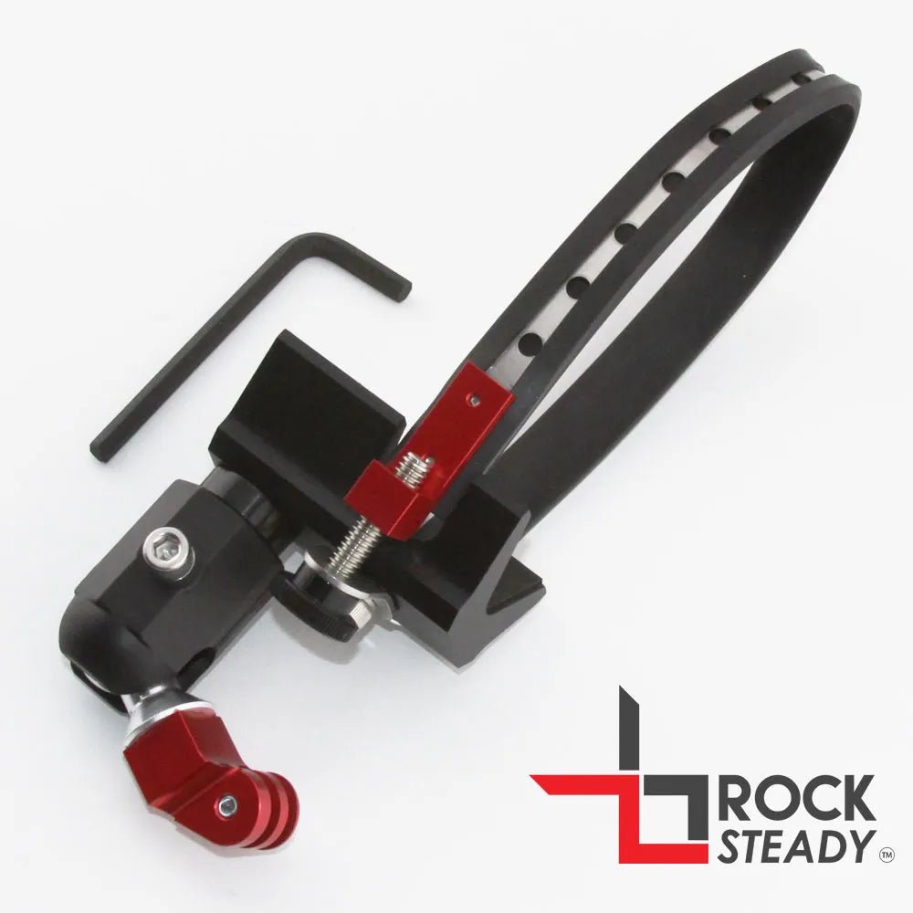 Rock Steady Strut/Skid GoPro Ball Mount & Steel Strap - MYGOFLIGHT